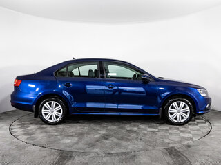 2015 Volkswagen Jetta VI Рестайлинг, синий, 1149000 рублей, вид 4