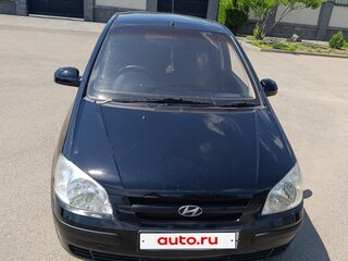 2003 Hyundai Getz I, чёрный, 330000 рублей, вид 1