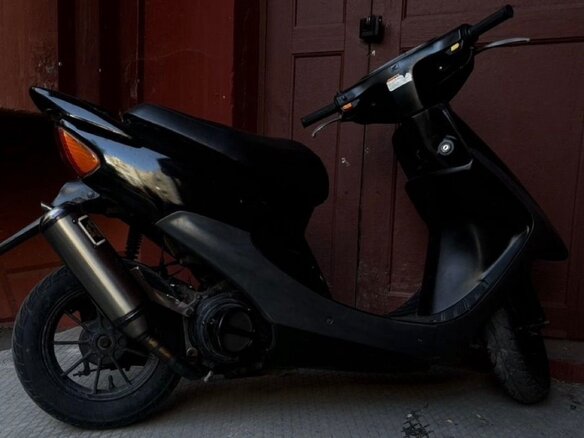1998 Honda Dio, чёрный, 65000 рублей