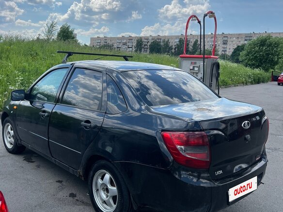 2013 Lada (ВАЗ) Granta I, синий, 60000 рублей - вид 3