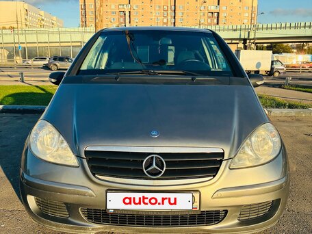 2008 Mercedes-Benz A-Класс 170 II (W169), серый, 510000 рублей, вид 3