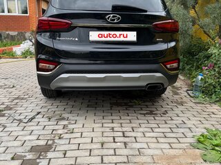 2020 Hyundai Santa Fe IV Рестайлинг, чёрный, 3249900 рублей, вид 3