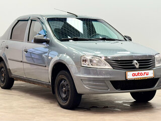 2011 Renault Logan I Рестайлинг, синий, 405000 рублей, вид 2