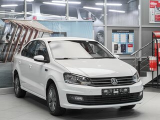 2020 Volkswagen Polo V Рестайлинг, белый, 999000 рублей, вид 3