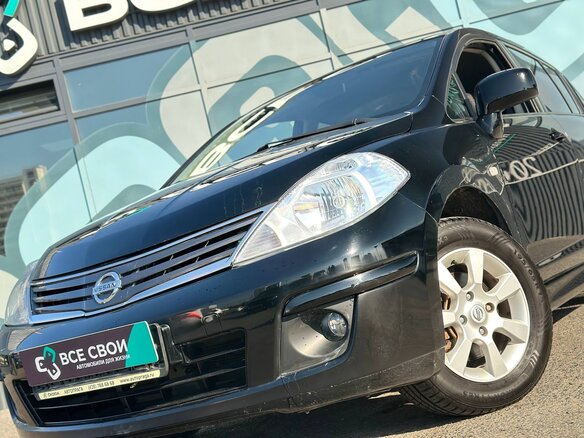 2011 Nissan Tiida I Рестайлинг, чёрный, 890000 рублей - вид 9