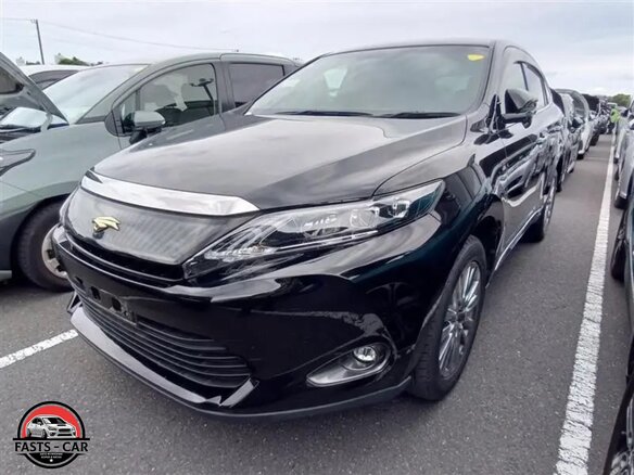 2015 Toyota Harrier III (XU60), чёрный, 1850000 рублей