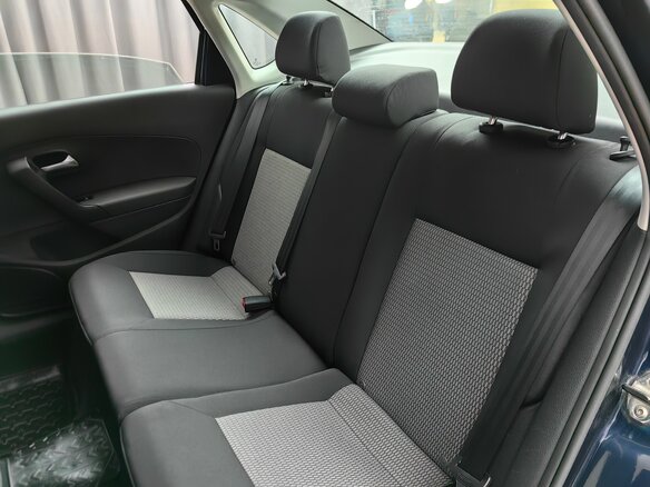 2015 Volkswagen Polo V, синий, 799000 рублей - вид 7