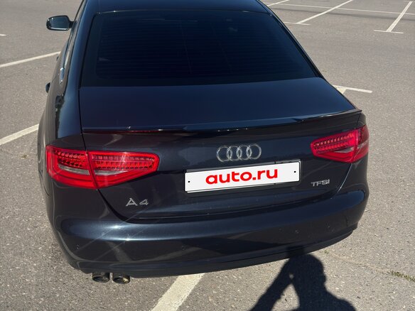 2013 Audi A4 IV (B8) Рестайлинг, синий, 1320000 рублей - вид 10
