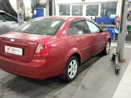 2006 Chevrolet Lacetti I, красный, 320000 рублей, вид 3