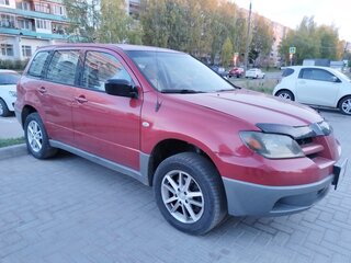 2003 Mitsubishi Outlander I, красный, 420000 рублей, вид 3