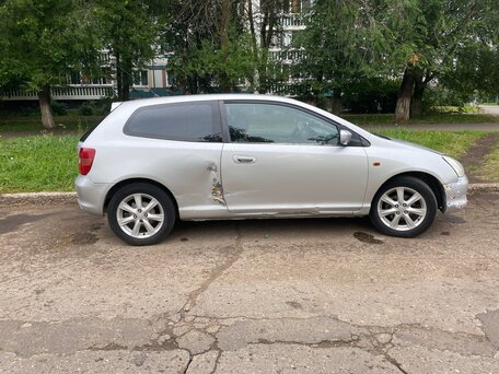 2001 Honda Civic VII, серебристый, 230000 рублей, вид 3