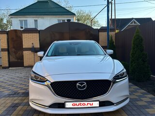 2018 Mazda 6 III (GJ) Рестайлинг 2, белый, 2200000 рублей, вид 3