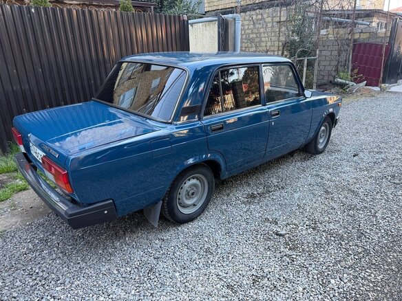 2008 Lada (ВАЗ) 2107, синий, 250000 рублей - вид 5