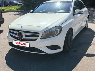 2013 Mercedes-Benz A-Класс 180 III (W176), белый, 1460000 рублей, вид 1