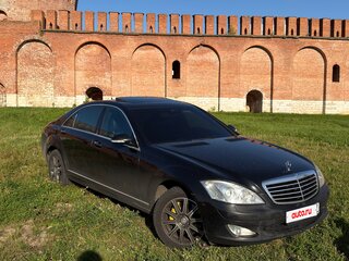 2006 Mercedes-Benz S-Класс 320 Long V (W221), чёрный, 1400000 рублей, вид 2