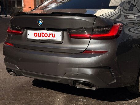 2020 BMW 3 серии 320d VII (G2x), серый, 3950000 рублей, вид 4