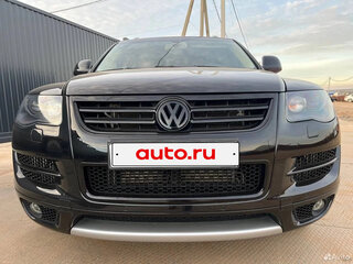 2007 Volkswagen Touareg I, чёрный, 1450000 рублей, вид 4