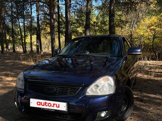2014 Lada (ВАЗ) Priora I Рестайлинг, синий, 350000 рублей, вид 3