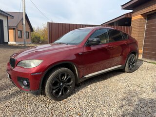 2008 BMW X6 35i 6-speed I (E71), красный, 1400000 рублей, вид 4