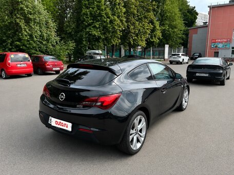 2012 Opel Astra GTC J Рестайлинг, чёрный, 790000 рублей, вид 3