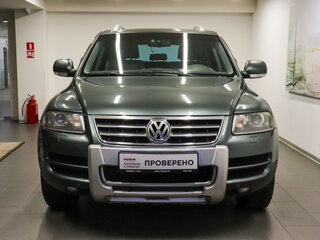 2006 Volkswagen Touareg I, зелёный, 990000 рублей, вид 2