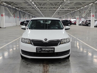 2019 Skoda Rapid I Рестайлинг, белый, 795000 рублей, вид 2