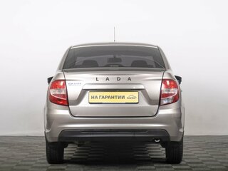 2019 Lada (ВАЗ) Granta I Рестайлинг, серый, 929000 рублей, вид 4
