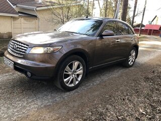 2003 Infiniti FX35 I (S50), коричневый, 750000 рублей, вид 3