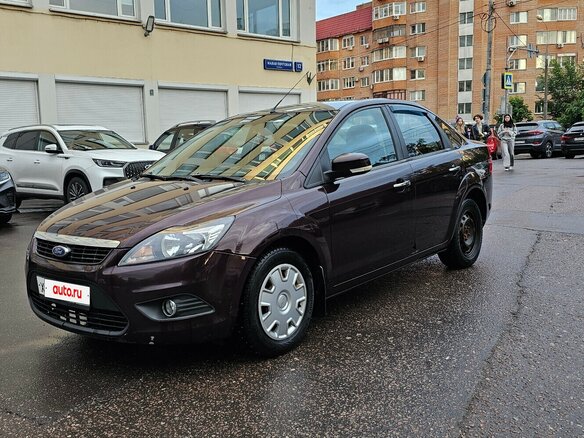 2009 Ford Focus II Рестайлинг, фиолетовый, 450000 рублей