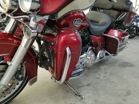 2009 Harley-Davidson Electra Glide, красный, 925000 рублей, вид 4