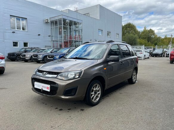 2016 Lada (ВАЗ) Kalina II, коричневый, 451500 рублей - вид 2