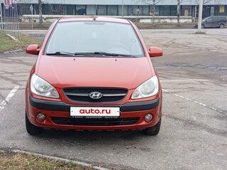 2008 Hyundai Getz I Рестайлинг, красный, 390000 рублей, вид 2