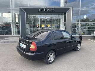 2007 Hyundai Accent ТагАЗ II, чёрный, 340000 рублей, вид 5