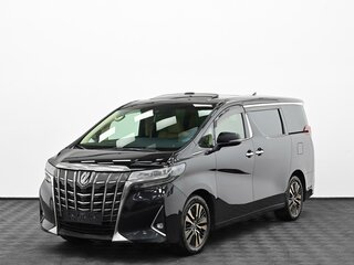 2021 Toyota Alphard III Рестайлинг, чёрный, 4199000 рублей, вид 3
