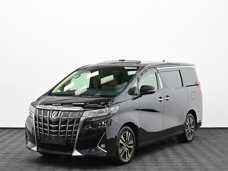 2021 Toyota Alphard III Рестайлинг, чёрный, 4199000 рублей, вид 3