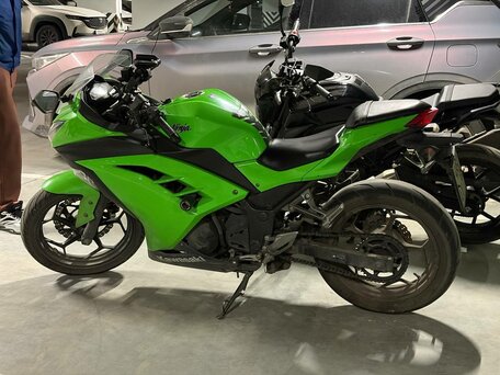2014 Kawasaki Ninja 300, зелёный, 320000 рублей, вид 1