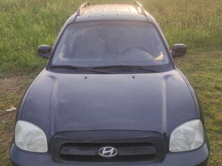 2008 Hyundai Santa Fe Classic Classic, чёрный, 500000 рублей, вид 2