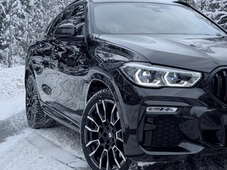2021 BMW X6 30d III (G06), чёрный, 8150000 рублей, вид 4