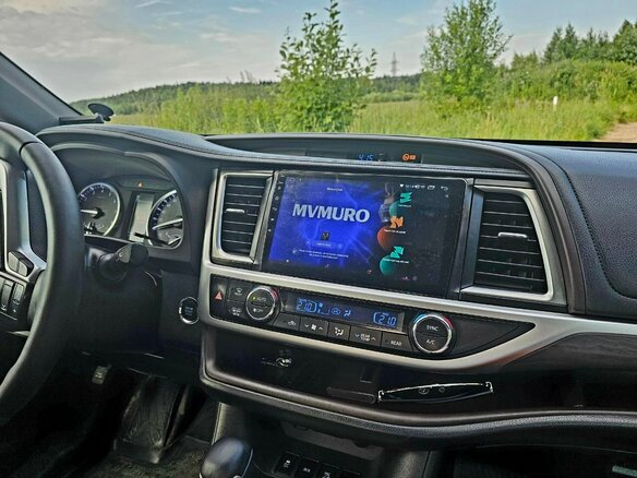 2018 Toyota Highlander III (XU50) Рестайлинг, чёрный, 3700000 рублей - вид 18