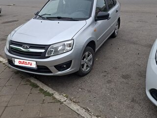 2015 Lada (ВАЗ) Granta I, серебристый, 524000 рублей, вид 1