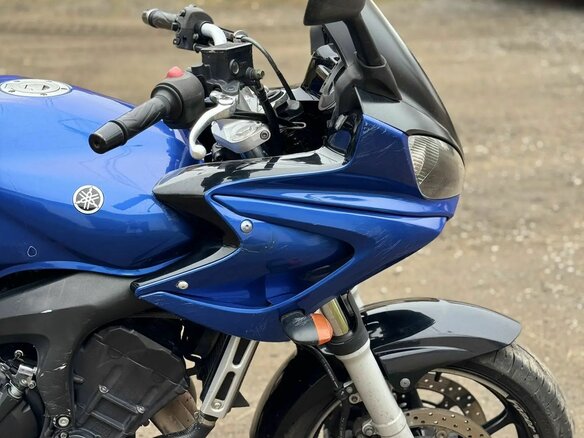 2009 Yamaha FZ6, синий, 380000 рублей - вид 6