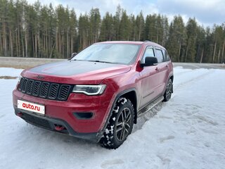 2017 Jeep Grand Cherokee IV (WK2) Рестайлинг, красный, 4500000 рублей, вид 2