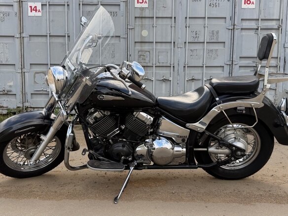 2005 Yamaha XVS400 Drag Star, чёрный - вид 1