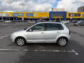 2008 Volkswagen Polo IV Рестайлинг, серебристый, 240000 рублей, вид 4