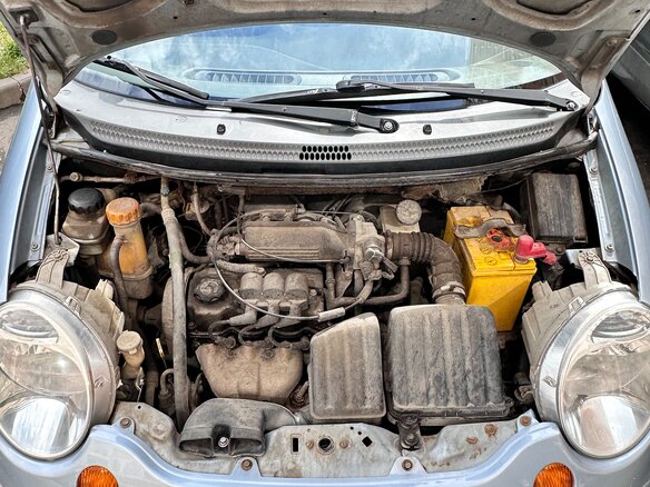 2011 Daewoo Matiz I Рестайлинг, голубой - вид 13