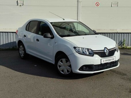 2017 Renault Logan II, белый, 535000 рублей, вид 3