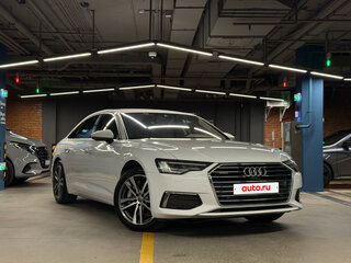 2018 Audi A6 55 TFSI V (C8), белый, 3250000 рублей, вид 2