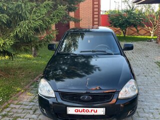 2018 Lada (ВАЗ) Priora I Рестайлинг, чёрный, 440000 рублей, вид 1