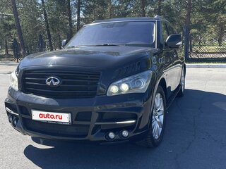 2014 Infiniti QX80 I, чёрный, 3800000 рублей, вид 3