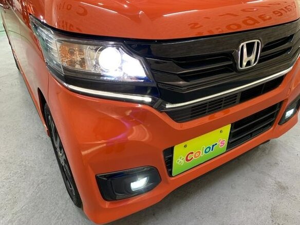 2016 Honda N-WGN I Рестайлинг, оранжевый, 650000 рублей - вид 4
